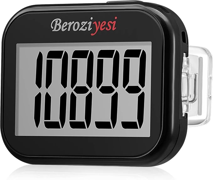 3D Pedometer for Walking, Simple Step Counter for Walking by Beroziyesi