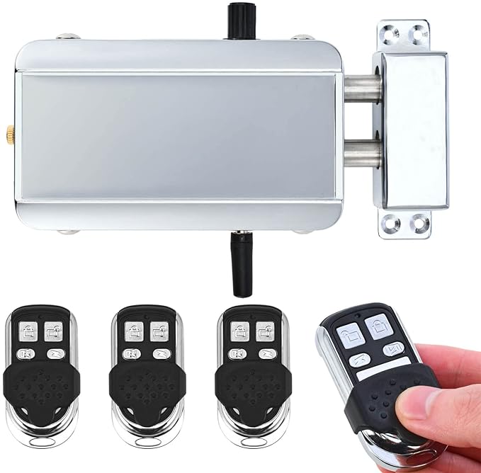 Electronic Deadbolt, Remote Control Anti-Theft Home Security Keyless Smart by YUHANUS