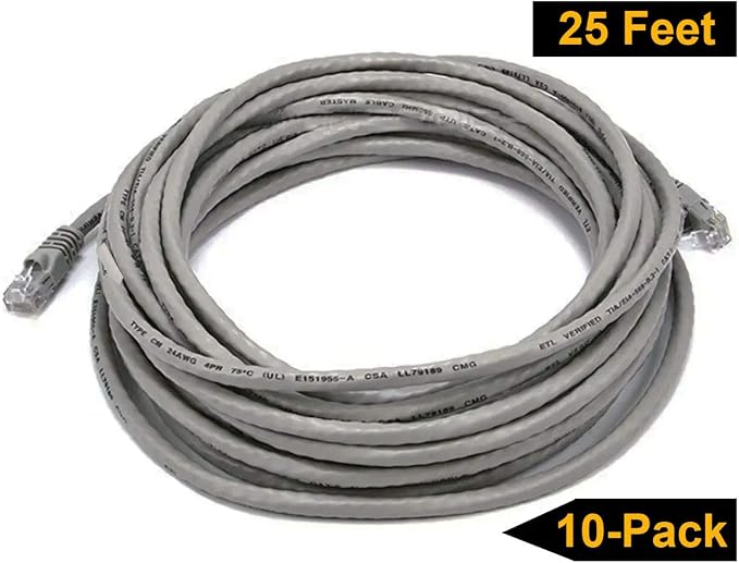 iMBAPrice 3' Cat5e Molded Ethernet Cable, 10 Pack - Image 7