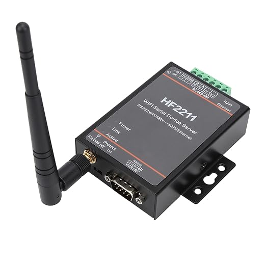 Serial Port Server, HF2211 Serial Server RS232/485/422 to & Ethernet Serial - Image 6