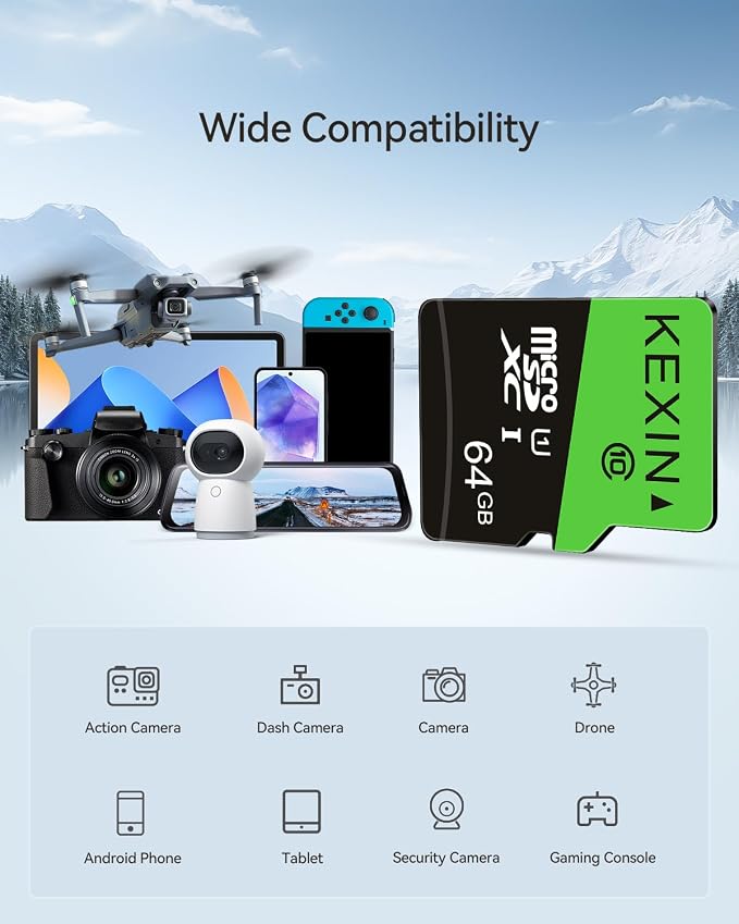 KEXIN 64GB Micro SD Card 10 Pack - Image 2