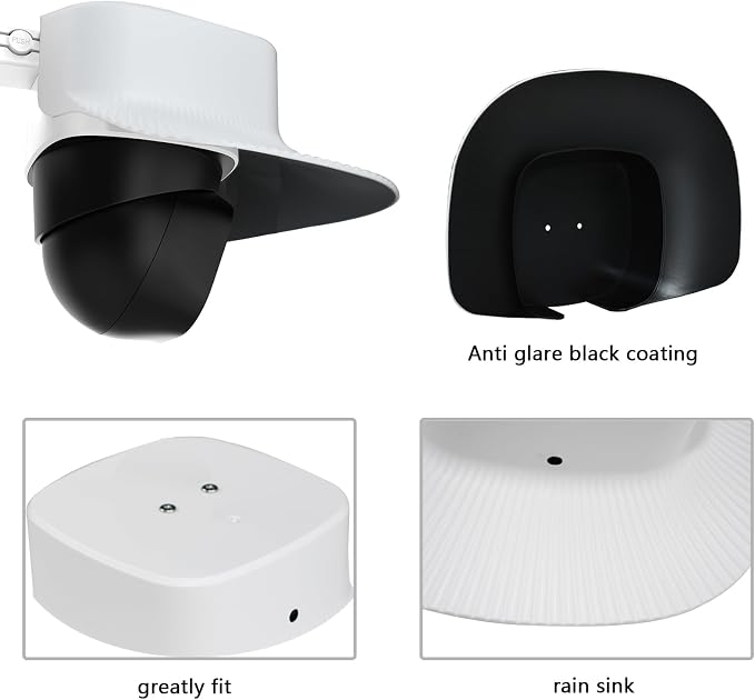 UV Rain Cover Compatible with Eufy SoloCam S340, Outdoor Solar Camera Cover - Image 5