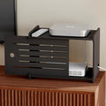 Wooden WiFi Router Storage Box Hider Shelf, Decorative Projector Box Hider Rack by Haidaiya