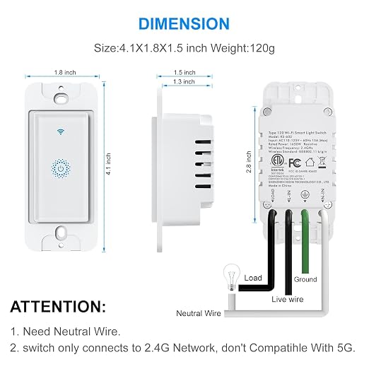 Milfra Smart Switch 3 Gang Alexa Light Switch Smart WiFi Light Switch Compatible - Image 8