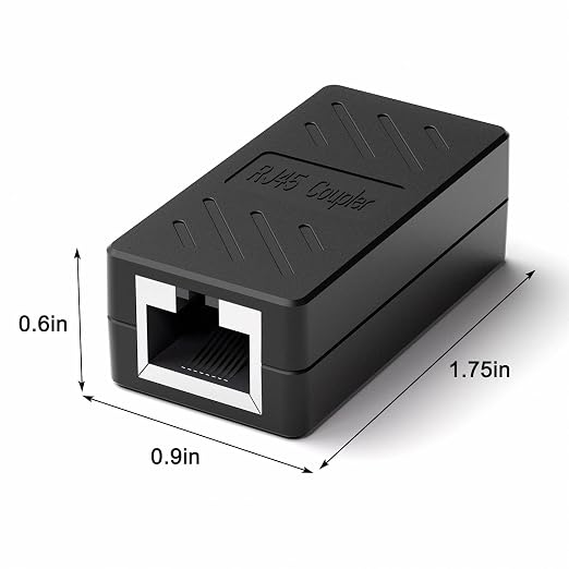 ZUZONG RJ45 Coupler, in Line Coupler Ethernet Coupler Cat8/ Cat7/ Cat6/ Cat5e/ - Image 8