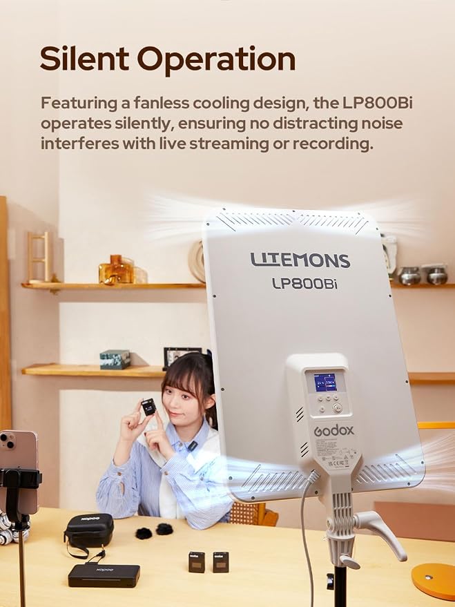 Godox LP800BI 85W LED Video Light Panel - Image 8