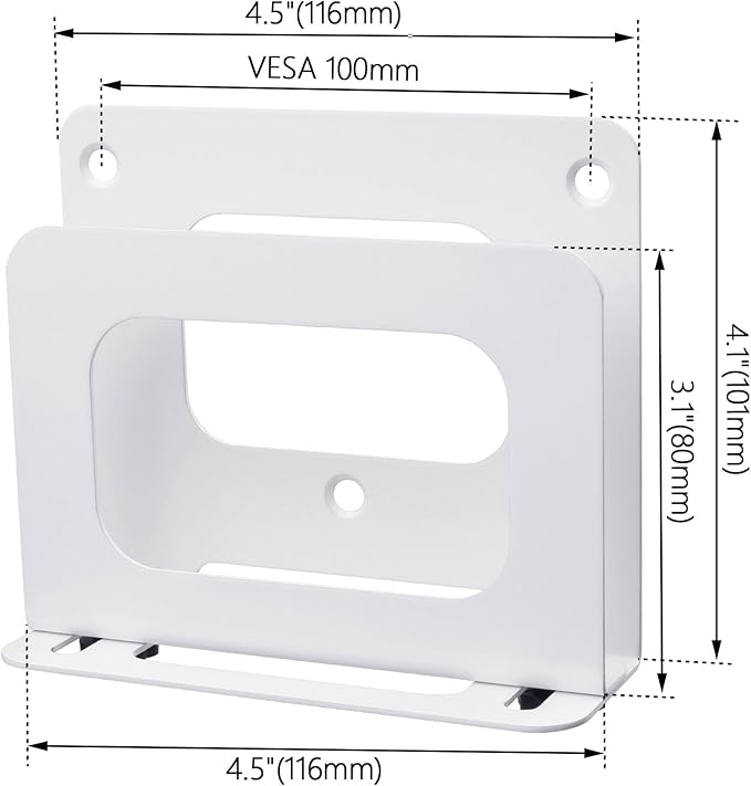 Cable Box Mount Modem Wall Mount Adjustable Wall Mount Holder - Image 5