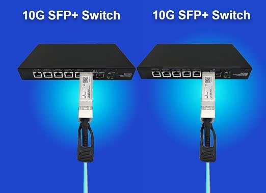 Elfcam® - 10m/32.8ft Fiber Optic Cable OM3 SFP+ to SFP+ AOC 10Gbps, Compatible - Image 5