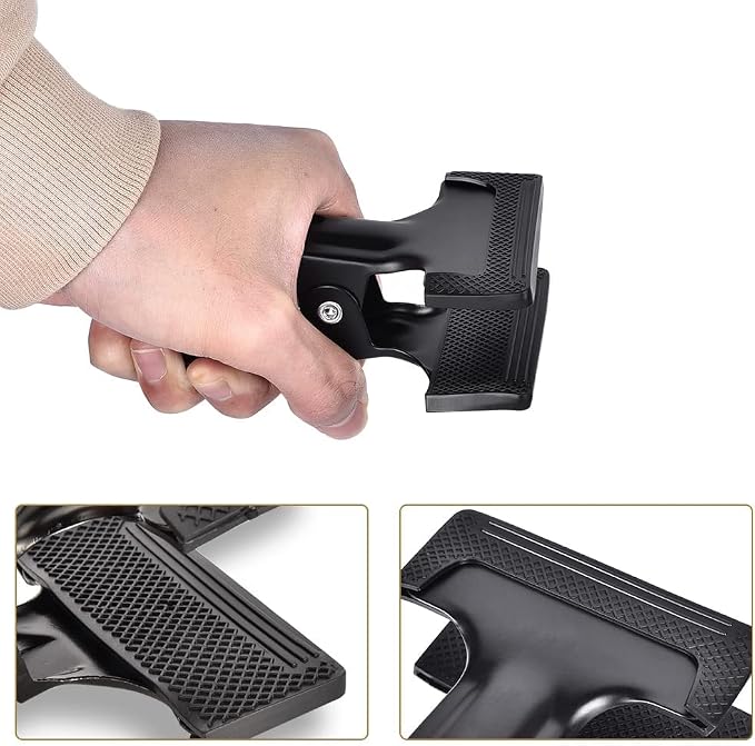 Backdrop Spring Clamps With Hook- 2 Pack of 4" Heavy Duty Clips - Image 2