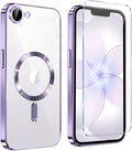 Magnetic Glossy Case for iPhone 17e, iPhone17e/16e Phone Case Slim Clear Luxury by Unknown