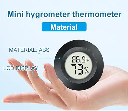 JEDEW 4 Pack Hygrometer Thermometer Digital Humidity Meter Indoor/Outdoor - Image 5