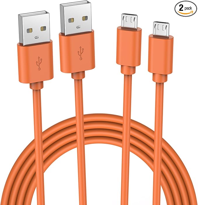 2 Pack 3.3ft Charging Cable for Ring Enabled Video Doorbell 2/3/3 Plus/4 by Vancle