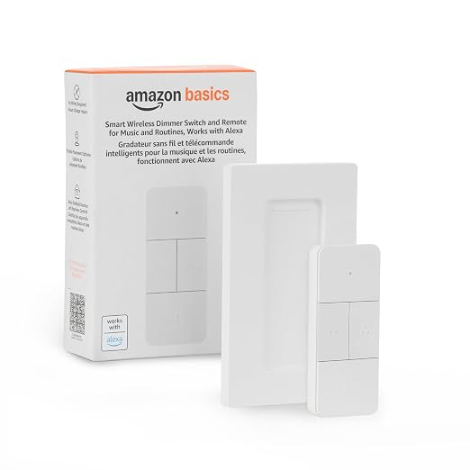 Amazon Basics Smart Dimmer Switch and Remote by AmazonBasics