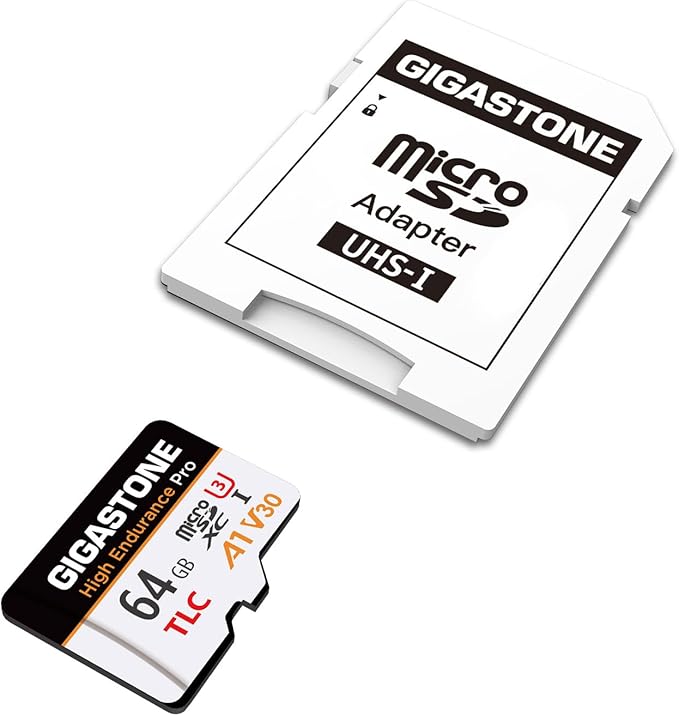 【5 Yrs Free Data Recovery】【Dash Cam】 GIGASTONE 64GB Micro SD Card 2-Pack - Image 4