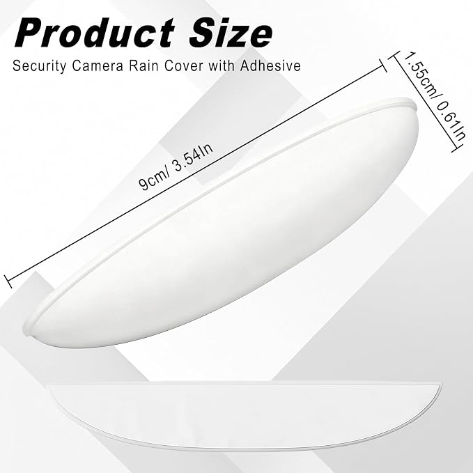 Car Rear View Camera Cover, Anti-Rain Backup Camera Rain Shield, Silicone - Image 2