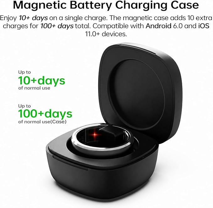 Smart Ring for Women Men, No Subscription Fee, Fitness Tracker Ring - Image 3