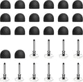 20 Rubber Tips+10 Transparent Disc Tips, High Precision | High Sensitivity by YITIAOXIAOYU