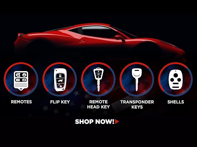 Car Key Fob Keyless Entry Remote fits Chevy Corvette Malibu SSR / Pontiac - Image 5