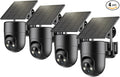 ELYSOO Solar Security Camera Wireless Outdoor, 2K Color Night Vision, 360°View by Unknown