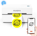 MUNBYN Bluetooth Thermal Label Printer, 130B Wireless 4x6 Shipping Label Printer by MUNBYN