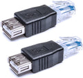 Herfair Ethernet to USB Adapter 2PCS by Herfair