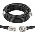 MOOKEERF BNC Male to BNC Female Coaxial Cable 50 ohm RG8X Coax Ultra Low Loss by MOOKEERF