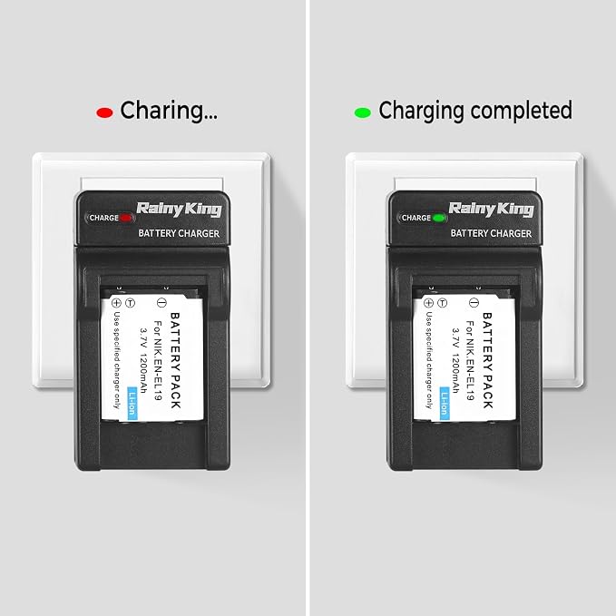 EN-EL19 ENEL19 Battery Charger, Replacement - Image 7