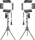 2 Pack LED Video Light Kit by Unknown