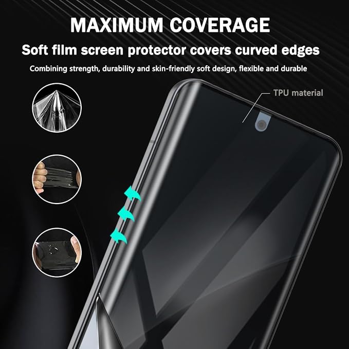 1 Pack for Xiaomi 15 Pro Privacy Screen Protector - Image 6