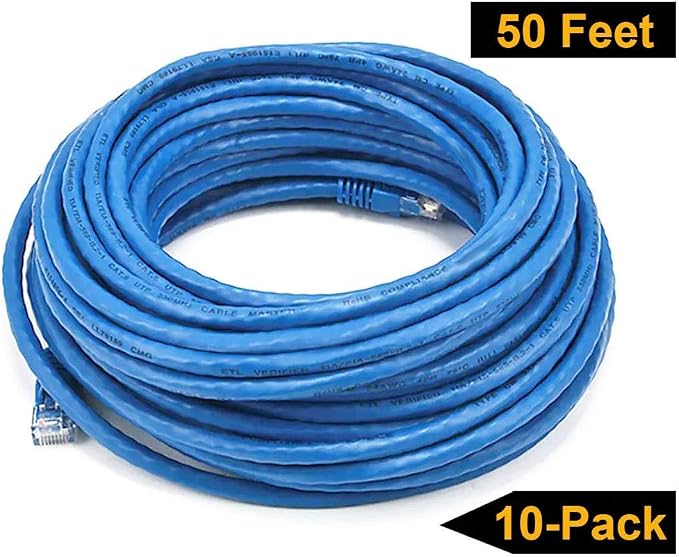 iMBAPrice 7' Cat5e Network Ethernet Patch Cable, 10 Pack - Image 8