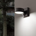 Motion Sensor Outdoor Lights, Aluminum Outdoor Wall Sconce, LED Porch Lights by QQCherry