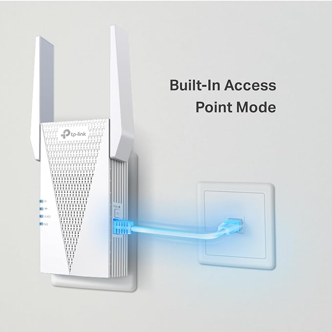 TP-Link RE615X AX1800 WiFi 6 Range Extender w/Ethernet Port | 1.8G Dual-Band - Image 4