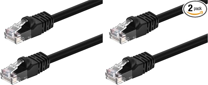 Monoprice 3FT 24AWG Cat6 550MHz UTP Ethernet Bare Copper Network Cable by Monoprice