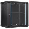 VEVOR 12U Wall Mount Network Cabinet, 15.5'' Deep Server Rack Cabinet Enclosure by VEVOR