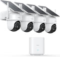 aosu Security Cameras Outdoor Wireless, 4 Cam-Kit, No Subscription Required by AOSUSecurityOffical