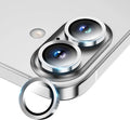 Camera Lens Protector for iPhone 17/16/16 Plus, Tempered Glass Metal Individual by WumigooProducts