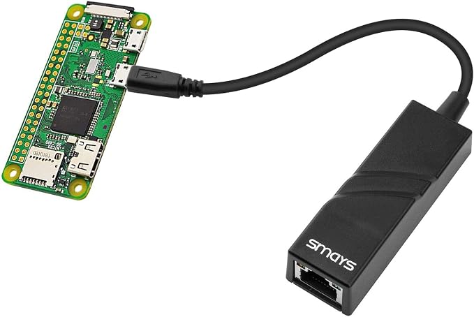 Micro USB OTG Ethernet Adapter for Raspberry Pi Zero, Android Tablets & Phones - Image 2