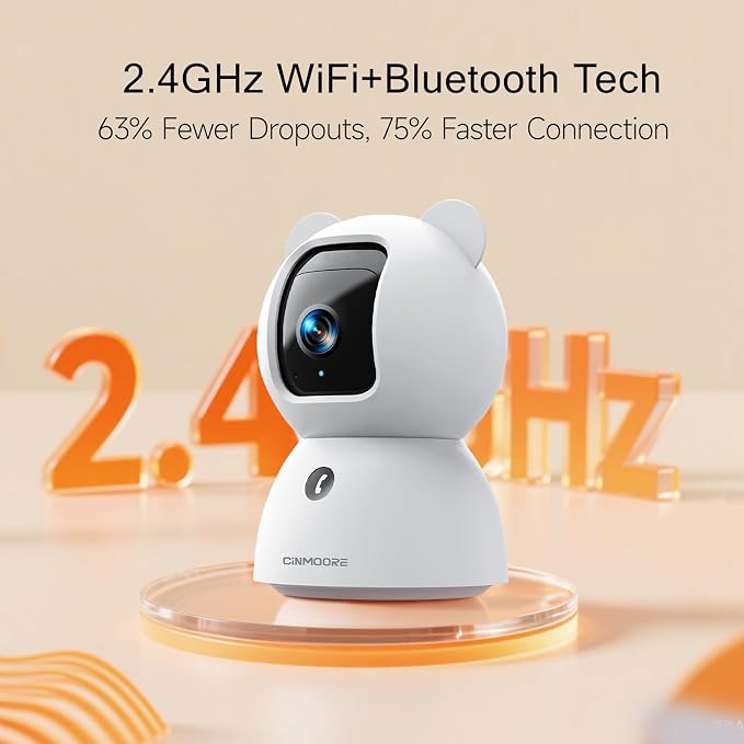 2.5K Pet Camera Indoor with Phone App, Dog/Cat Camera | 4MP Indoor Camera - Image 7