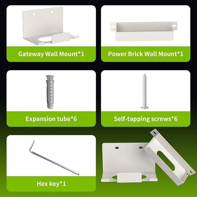 Wall Mount for AT&T Fiber BGW320, Heavy Metal Wall Mount for AT&T BGW-320 - Image 7