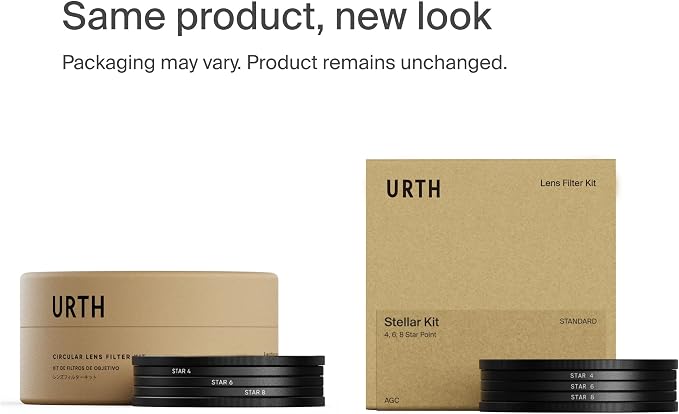 Urth 72mm 3-in-1 Star Lens Filter Kit — 4, 8 Point Starburst Effects - Image 6