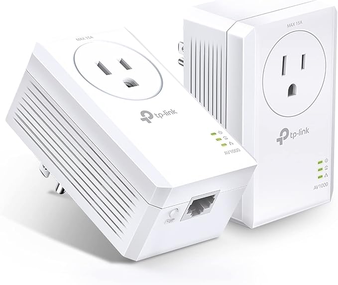 TP-Link AV1000 Powerline Ethernet Adapter Kit by TP-Link
