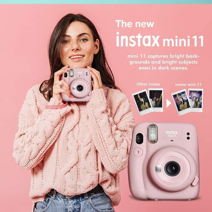 Fujifilm Instax Mini 11 Instant Camera Charcoal Gray + Fuji Film Value Pack + - Image 4