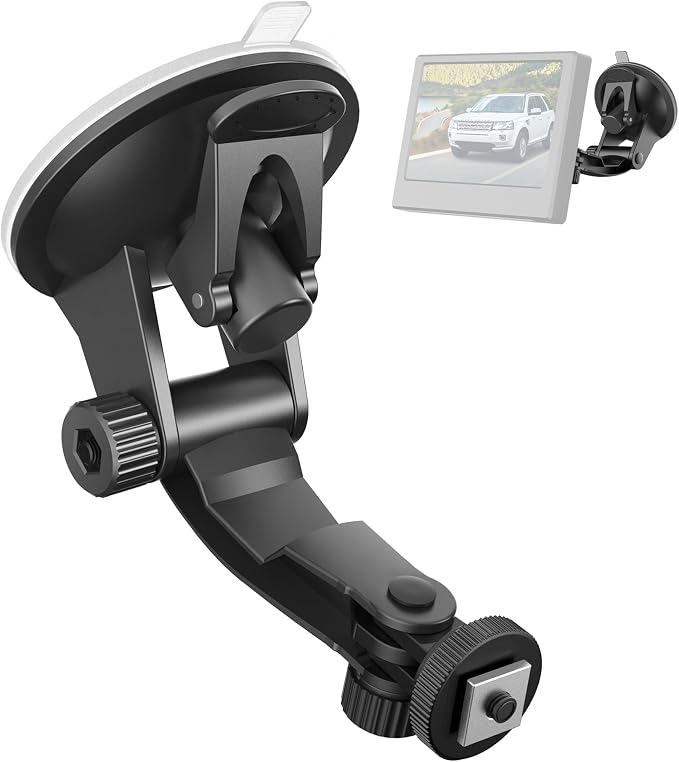 PixelMan Large Dual Suction Cup Backup Camera Mount by Pixelman