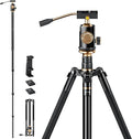 YoTilon Tripod for camera 77.2'', Aluminum Camera Tripod & Monopod by YoTilon
