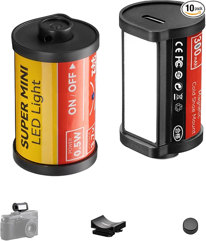 TTArtisan Ultra Mini Led Light for Camera Magnetic Cold Shoe Lights Portable 3 by TTARTISAN