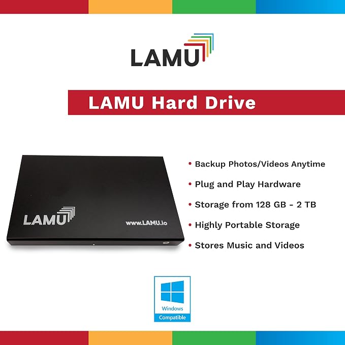 LAMU Portable Digital Photo Organizer - Image 3