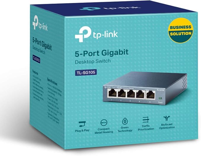 TP-Link 5 Port Gigabit Ethernet Network Switch | Ethernet Splitter | Sturdy - Image 7
