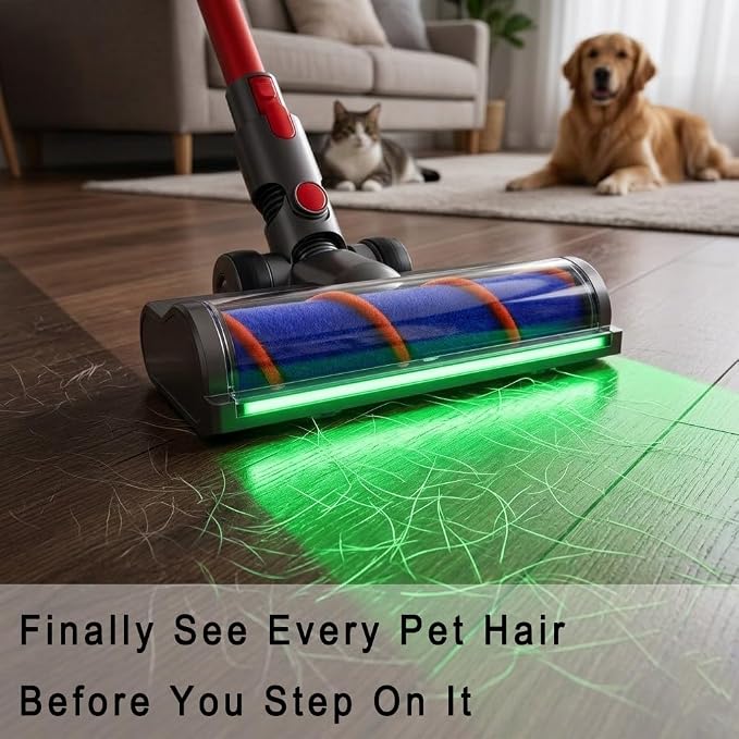 Full-Area LED Soft Roller Cleaner Head - Image 6