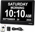 11.5'' Dementia Clocks for Seniors Extra Large, Senior Clocks by Abrandthatyoucantrust