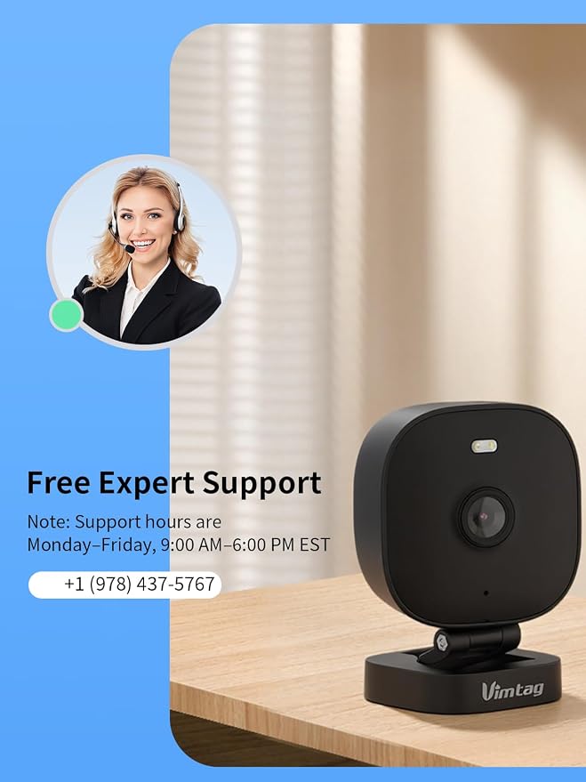 VIMTAG 2.5K Security Camera Indoor/Outdoor, Cameras - Image 5